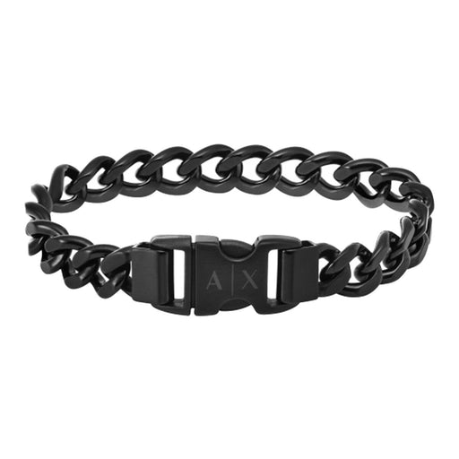 Men's Bracelet Armani Exchange AXG0156001 Black-0