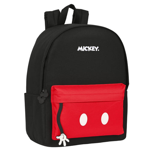 Laptop Backpack Mickey Mouse Clubhouse  mickey mouse  Black Red 31 x 40 x 16 cm-0