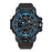 Men Dual Display Quartz Sports Watches Multi-Function Waterproof Male Stopwatch Wristwatch