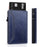 TOYFID Wallet With PU Leather Cover,Aluminum Alloy Pop Up Wallet Holder Card-0