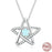 Openwork Pentagram Niche Collarbone Chain Jewellery
