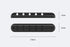 Silicone USB Cable Winder Desktop Cable Organizer Management Multipurpose Clips Cables Protector For Wired Headphones