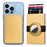 TOYFID All-Aluminum Pop Up Slide Rfid Slim Card Holder Wallet With Airtag Holder-7