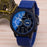 Fashion Wristwatch Cloth Band Watch Male