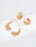 Vintage Crescent Moon Earrings-3